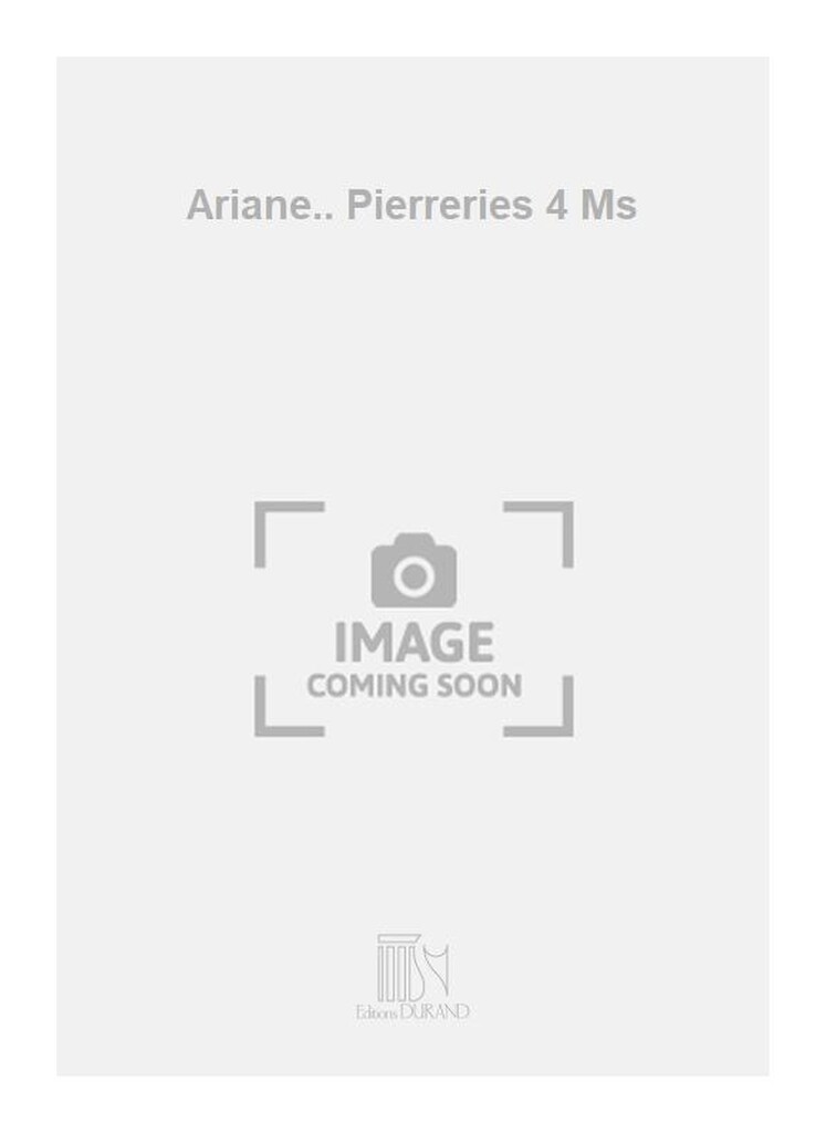 Ariane.. Pierreries 4 Ms